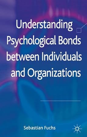 understanding psychological bonds between individuals and organizations the coalescence model of