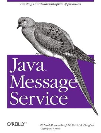 java message service 1st edition richard monson haefel ,david chappell 0596000685, 978-0596000684