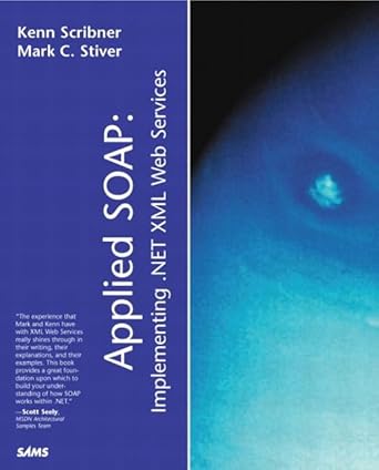 applied soap implementing net xml web services 1st edition scribner ,mark stiver 0672321114, 978-0672321115