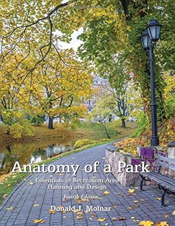 anatomy of a park essentials of recreation area planning and design 1st edition donald j molnar 1478622024,