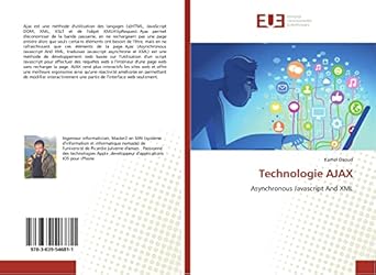 technologie ajax asynchronous javascript and xml 1st edition kamel daoud 3639546814, 978-3639546811