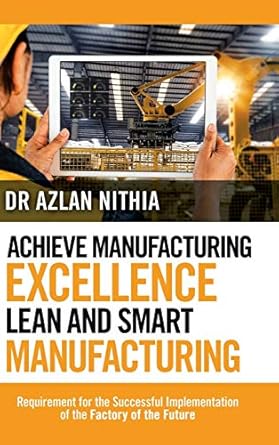 achieve manufacturing excellence lean and smart manufacturing requirement for the successful implementation