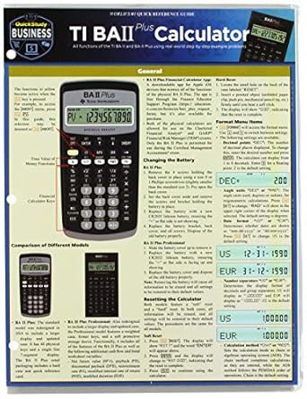 ti ba 2 plus calculator 1st edition matt geren 1423233271, 978-1423233275