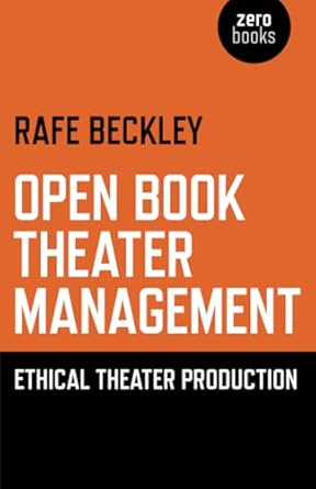 open book theater management 1st edition beckley rafe 178279641x, 978-1782796411
