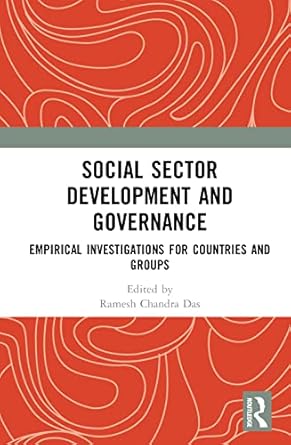 social sector development and governance 1st edition ramesh chandra das 1032138122, 978-1032138121