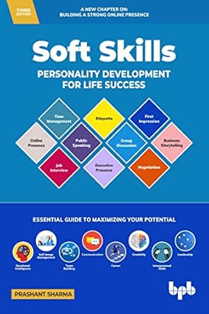 soft skills personality development for life success 1st edition prashant sharma 9391392091, 978-9391392093