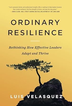 ordinary resilience rethinking how effective leaders adapt and thrive 1st edition luis velasquez 1544545649,