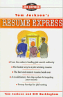 tom jacksons resume express 1st edition tom jackson ,bill buckingham 0812921283, 978-0812921281