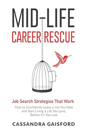 mid life career rescue job search strategies that work how to confidently leave a job you hate and start