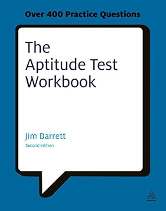 the aptitude test workbook discover your potential and improve your career options with practice psychometric