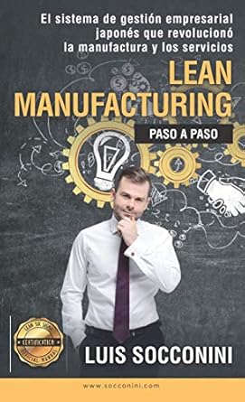 lean manufacturing paso a paso 1st edition luis socconini 607975178x, 978-6079751784