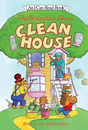 the berenstain bears clean house 1st edition stan berenstain ,jan berenstain 0060583355, 978-0060583354