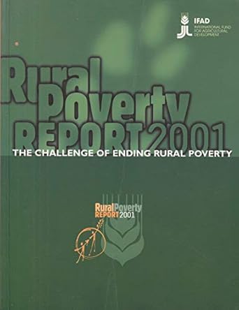 rural poverty report 1st edition international fund for agricultural development 019924507x, 978-0199245079
