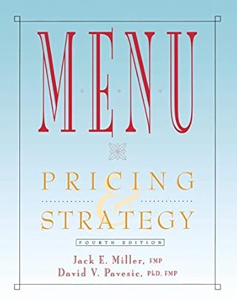 menu pricing and strategy 1st edition jack e miller ,david v pavesic 0471287474, 978-0471287476