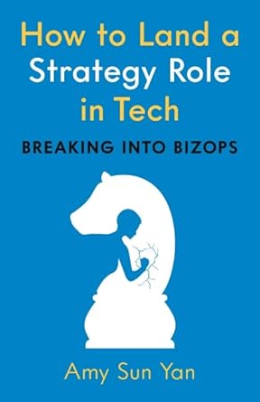 how to land a strategy role in tech breaking into bizops a job hunting career guide 1st edition amy sun yan