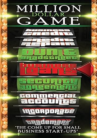 million dollar game 1st edition david dipoali 0990385302, 978-0990385301