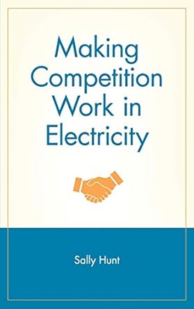 making competition work in electricity 1st edition sally hunt 0471220981, 978-0471220985