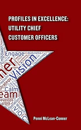 profiles in excellence utility chief customer officers 1st edition penni mclean conner 0996136029,