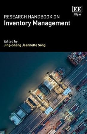research handbook on inventory management 1st edition jing sheng j song 1035360470, 978-1035360475