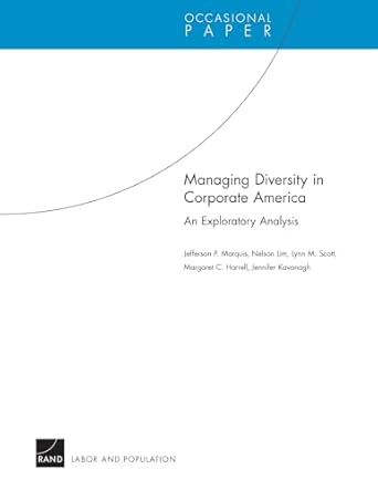 managing diversity in corporate america an exploratory analysis an exploratory analysis 1st edition jefferson