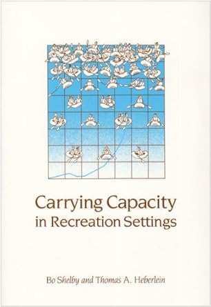 carrying capacity in recreation settings 1st edition byron b shelby ,thomas a heberlein 0870714260,
