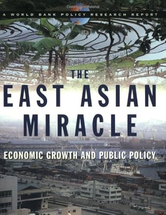 the east asian miracle economic growth and public policy 1st edition the world bank 0195209931, 978-0195209938