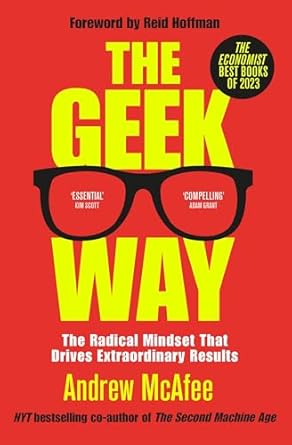 the geek way 1st edition andrew mcafee 103502621x, 978-1035026210