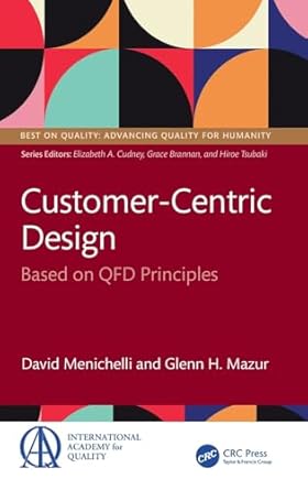 customer centric design 1st edition david menichelli ,glenn h mazur 1032898402, 978-1032898407