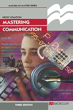 mastering communication 1st edition nicky stanton 0333665090, 978-0333665091