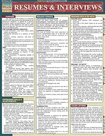 resumes and interviews 1st edition toby chabon berger 1572225467, 978-1572225466