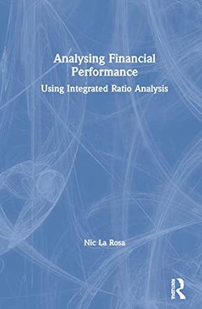 analysing financial performance 1st edition nic la rosa 0367552469, 978-0367552466