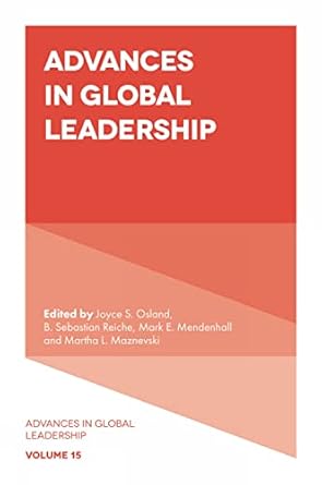 advances in global leadership 1st edition joyce s osland ,b sebastian reiche ,mark e mendenhall ,martha l