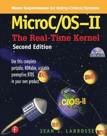 microc os ii the real time kernel 1st edition jean labrosse 1578201039, 978-1578201037