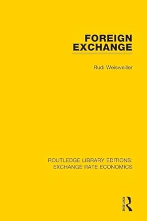 foreign exchange 1st edition rudi weisweiller 1138743623, 978-1138743625