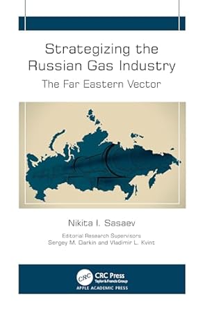strategizing the russian gas industry the far eastern vector 1st edition nikita i sasaev ,sergey m darkin