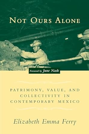 not ours alone patrimony value and collectivity in contemporary mexico 1st edition elizabeth emma ferry ,june