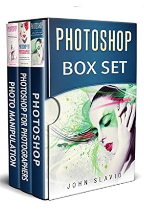 photoshop box set 3 books in 1 1st edition john slavio 1922301205, 978-1922301208