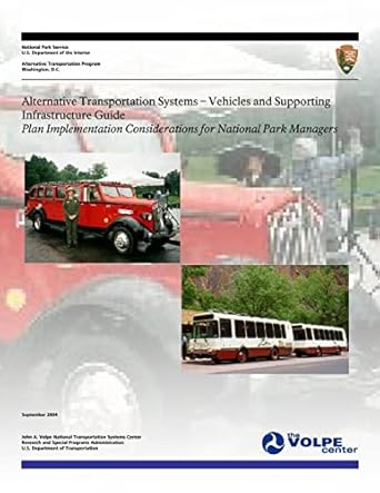 alternative transportation systems vehicles and supporting infrastructure guide plan implementation