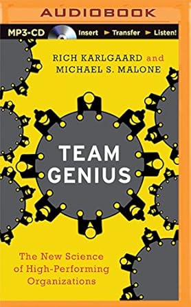 team genius 1st edition michael s malone rich karlgaard ,tom parks 1491591277, 978-1491591277
