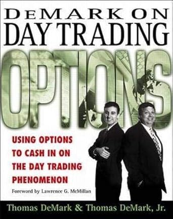 demark on day trading options 1st edition thomas demark ,jr thomas demark 0071350594, 978-0071350594