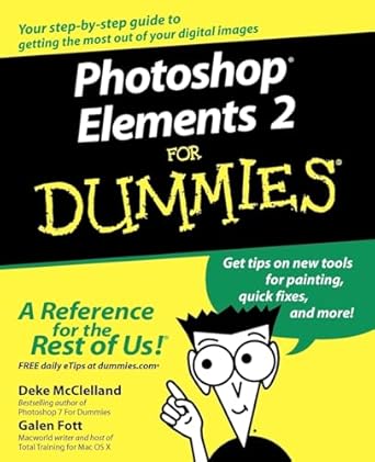 photoshop elements 2 for dummies 1st edition deke mcclelland 0764516752, 978-0764516757