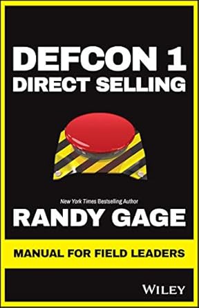 defcon 1 direct selling manual for field leaders 1st edition randy gage 1119642116, 978-1119642114