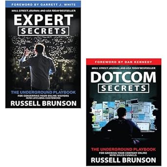 russell brunson 2 books collection set 1st edition russell brunson 9124225460, 978-9124225469