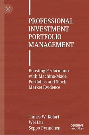 professional investment portfolio management boosting performance with machine made portfolios and stock