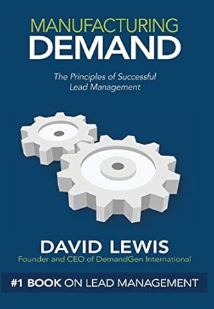 manufacturing demand 1st edition david lewis 1935547372, 978-1935547372