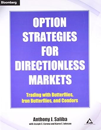 option strategies for directionless markets 1st edition anthony j saliba 8130911213, 978-8130911212