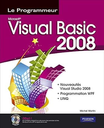 visual basic 2008 1st edition michel martin 2744022772, 978-2744022777