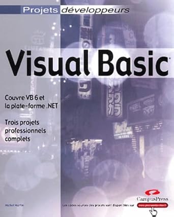 visual basic 1st edition michel martin 274401446x, 978-2744014468