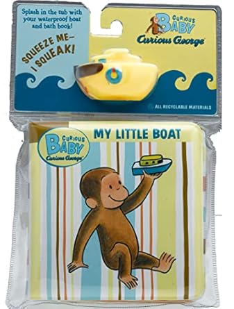 curious baby my little boat 1st edition h a rey 054721541x, 978-0547215419