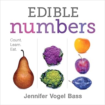 edible numbers count learn eat 1st edition jennifer vogel bass 1626722854, 978-1626722859